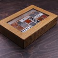 Декоративная вазочка, 19,5х13,5х4 см., 1005-P195-DU 1005-P195-DU - фото 16298