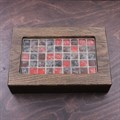 Декоративная вазочка, 19,5х13,5х4 см., 1008-P195-CH 1008-P195-CH - фото 22522
