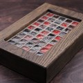 Декоративная вазочка, 19,5х13,5х4 см., 1008-P195-CH 1008-P195-CH - фото 22524