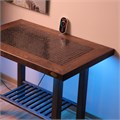 03-500 журнальный стол с RGB LED подсветкой, массив ясеня, 80х52хH57,5 см. 03-500 - фото 24580