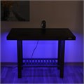 03-500 журнальный стол с RGB LED подсветкой, массив ясеня, 80х52хH57,5 см. 03-500 - фото 24587