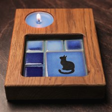 Подсвечник для чайной свечи, серия "Кошки!"", 2011-CANT150-OR-CAT 2011-CANT150-OR-CAT - фото 8423
