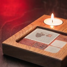 Подсвечник для чайной свечи, серия "Под солнцем Юга", 2023-CANT150-OR-VIN 2023-CANT150-OR-VIN - фото 8451