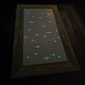 03-072 Светящийся в темноте большой журнальный стол из массива ясеня 100х60х55 см. 03-072 - фото 9937